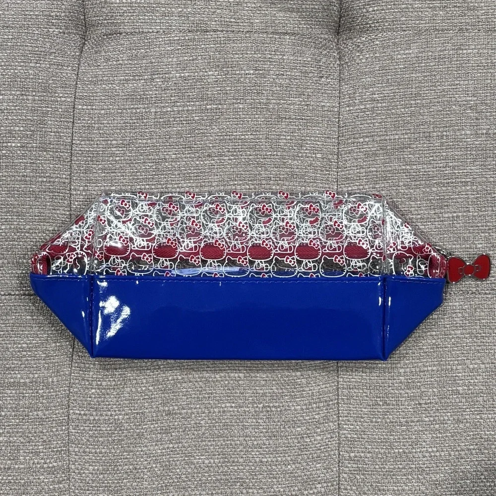 Hello Kitty x Color Pop Blue and Red Makeup Bag -‎ Cosmetic